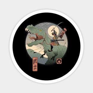 Jurassic Samurai Magnet